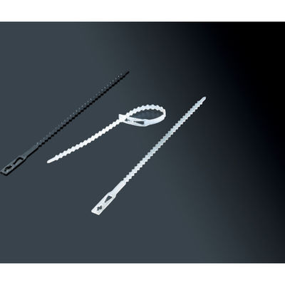 トラスコ中山 TRUSCO コードストラップ 幅6mm×長さ230mm 最大結束φ50 100本 白 WLT-230 1袋(100本)（直送品）