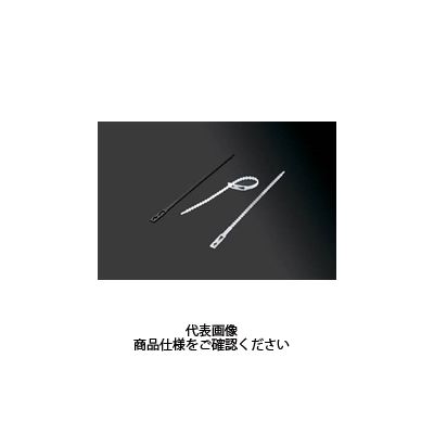 トラスコ中山 TRUSCO コードストラップ 幅6mm×長さ230mm 最大結束φ50 100本 黒 WLT-230BK 1袋(100本)（直送品）