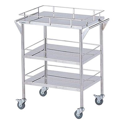 アズワン ストレージステンレスカート 3段 (幅600mm) CHS-3 1台 8-7465-03（直送品）