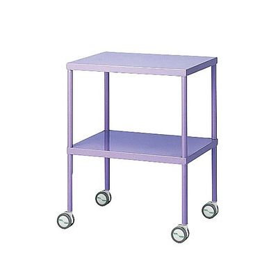 アズワン カラフル回診車 手摺無し ラベンダー 600×450×792mm 0-210-07 1台（直送品）