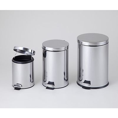 オオモリ ダストカン 5L 0-7076-03 1個（直送品）