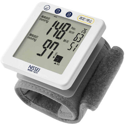 日本精密測器 手首式デジタル血圧計 WSK-1011