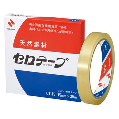 ニチバン セロテープ 15mm×35m CT-15 1個（直送品）