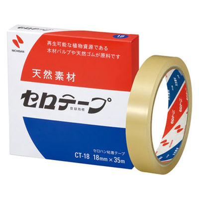 ニチバン セロテープ 18mm×35m CT-18 1個（直送品）