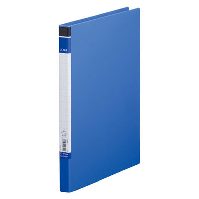 キングジム 貼り表紙ZファイルBF A4S 青 568BFアオ 1冊（直送品）