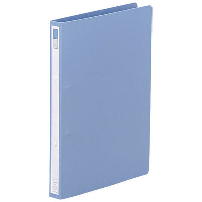 リヒトラブ　リングファイル　A4タテ　背幅27mm　水　F-867-7　1冊　（直送品）