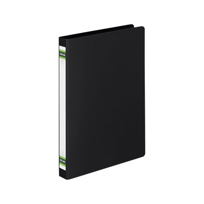 リヒトラブ スプリングファイル Fー11 A4S 黒 1冊（直送品）