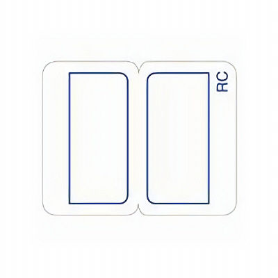 ニチバン RCインデックス 青枠 縦23×横29mm MLBB-132BR 1箱（直送品）