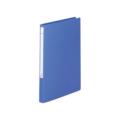 リヒトラブ パンチレスファイル B4S 藍 F-368-9 1冊（直送品）