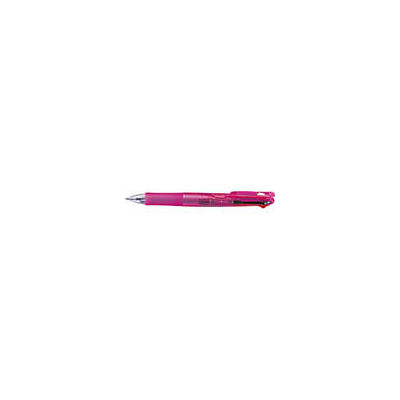 ゼブラ クリップオンG 4色ボールペン 0.7mm ピンク 〔×20セット〕 :ds