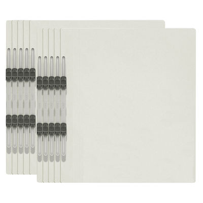 プラス エコノミーフラットファイルA4S GY No.021E 1パック(10冊入)（直送品）