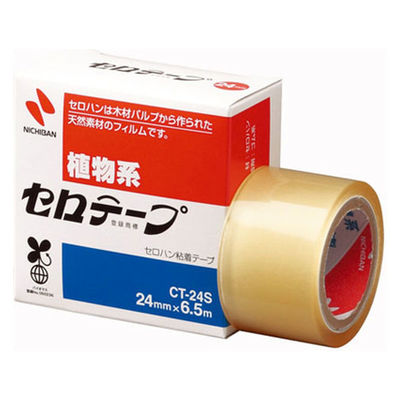 ニチバン　セロテープ　24mm×6.5m　CT-24S　（直送品）