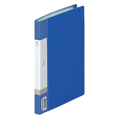 リヒトラブ　クリヤーブック　リクエスト　A5S　青　G3216-8　（直送品）