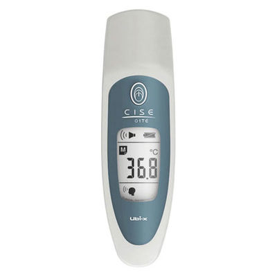 【非接触体温計】 ユビックス 非接触体温計 CISE ブルーグリーン CSE-01/BG 1個（直送品）