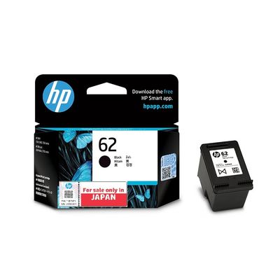 HP（ヒューレット・パッカード） 純正インク HP62 黒 C2P04AA 1個（直送品）