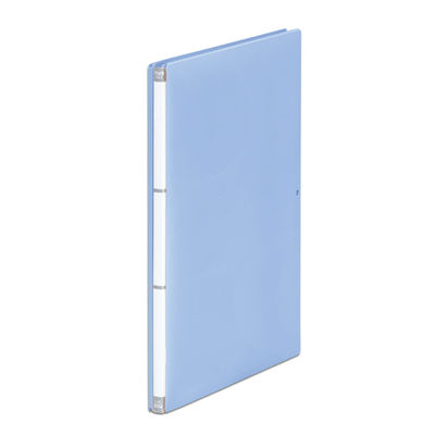 プラス 背幅伸縮PPセノバス FL-021SP BL 1セット(3冊)（直送品）