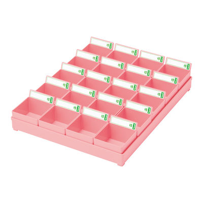 エスティーメディカル 投薬トレー(20人用) PT-20P 1個 19-7625-01（直送品）