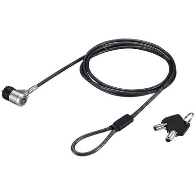 バッファロー（BUFFALO） ピンシリンダー錠ワイヤーロック（統一キー対応） 統一キーNo.1 BSL05S01 1台（直送品）