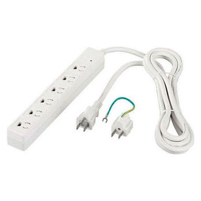 バッファロー ＲｏＨＳ対応　３ピン式電源タップ　６個口タイプ　マグネット付　３ｍ　ホワイト BSTAPMS3630WH 1台（直送品）