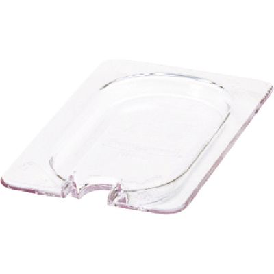 ニューウェルブランズ・ジャパン ラバーメイド フードパン用ノッチカバー クリア 102P8608 1枚(1個) 819-4637（直送品）