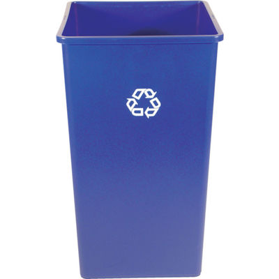 ニューウェルブランズ・ジャパン ラバーメイド アンタッチャブルスクエアコンテナ 189.3L ブルー 39597365 1個 819-4543（直送品）