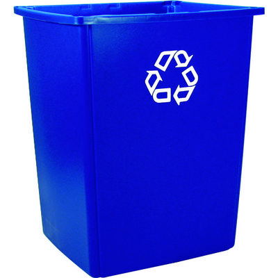 ニューウェルブランズ・ジャパン ラバーメイド 【売切廃番】グラットンリサイクルコンテナ ブルー 256B7365 1個 819-4611（直送品）