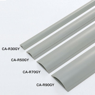 サンワサプライ ケーブルカバー(グレー) CA-R90GY 1個（直送品）