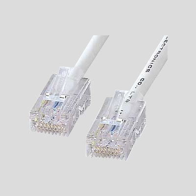 サンワサプライ INS64ケーブル 3m ホワイト LA-INS64-3（直送品）