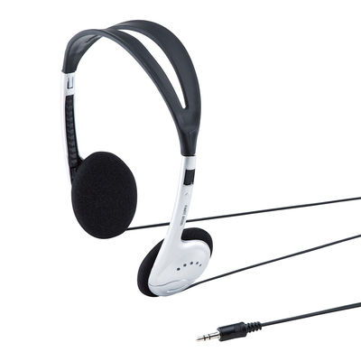 サンワサプライ マルチメディアヘッドホン MM-HP208N 1個（直送品）