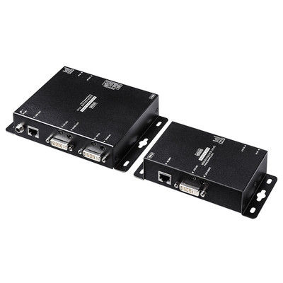 サンワサプライ PoE対応DVIエクステンダー(セットモデル) VGA-EXDVPOE 1個（直送品）