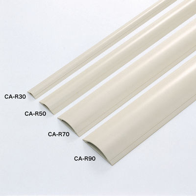 サンワサプライ ケーブルカバー(アイボリー) CA-R50 1個（直送品）