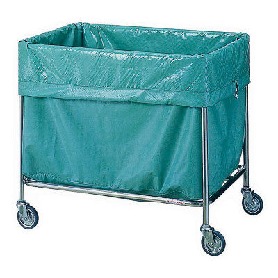 星光医療器製作所 ランドリーカート 107型 ステンレス 100188 1台 23-5252-00　マツヨシカタログ（直送品）