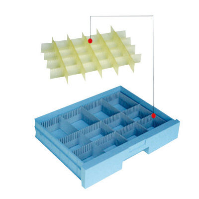 松吉医科器械 クラシックカート 引出タイプ 専用仕切板セット 23-7340-01 1セット（直送品）