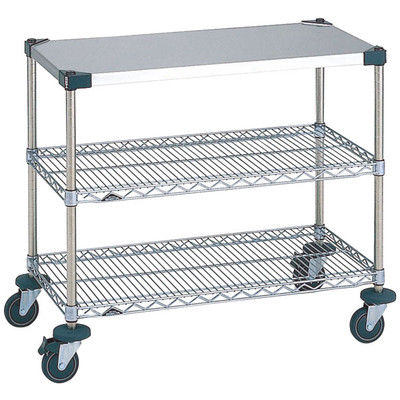 エレクター ワーキングカート 2型 幅911×奥行461×高さ815mm NWT2B-S 1台 01-2415-07（直送品）