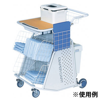 日進医療器 オムツ交換カート TY411 1台 20-4395-00（直送品）