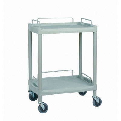 松吉医科器械 クラシックカート（ワイド） 2段 Y-201E 1台 23-7338-00　マツヨシカタログ（直送品）
