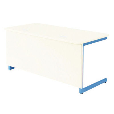 【軒先渡し】ニシキ工業 ドクターテーブル 幅900×高さ640mm ブルー PS-0907L 1台 23-6899-00-02（直送品）