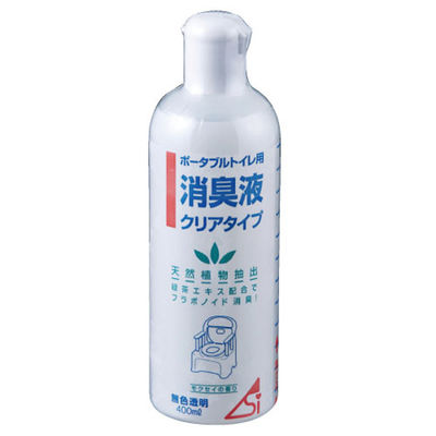 浅井商事 消臭液クリアタイプ 400mL×7本 800213 1箱（7本入） 20-6084-00　　マツヨシカタログ（直送品）