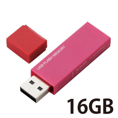 エレコム USBメモリー/USB2.0対応/セキュリティ機能対応/16 MF-MSU2B16GPN 1個（直送品）