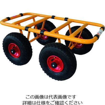 Ravendo 4輪プレート台車TD300ー4W 142649 1台 195-4209（直送品）