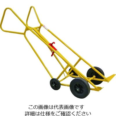 Ravendo ドラム缶運搬車 ドラムトロリー 145743 1台 195-4194（直送品）