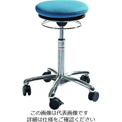 Global Stole ピラティスチェア PILATES AIR SEAT ブルー 座高52~71cm 45224512 1脚（直送品）