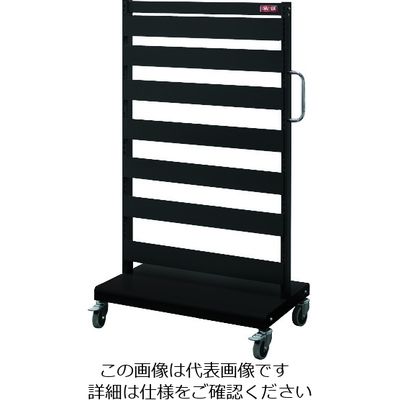 Shuter スタッキングコンテナ用 片面カート MS-HK-BK 1台 194-9031（直送品）