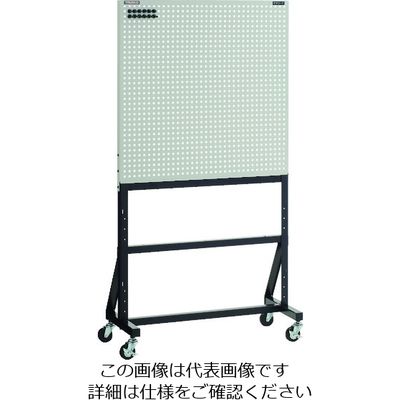 トラスコ中山 TRUSCO ライトパンチングパネル パネリーナ W900×405×1705 キャスター付 TUR-7C 1台(1個)（直送品）