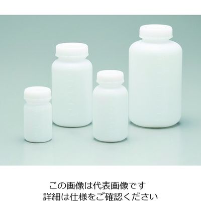 サンプラテック サンプラ バイオプラ PE広口ボトル 1L(50個入) 30807C 1箱(50個) 207-1099（直送品）