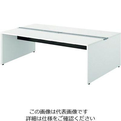 ナイキ NAIKI ベンチデスク MF2014K-WH 1台 217-5863（直送品）