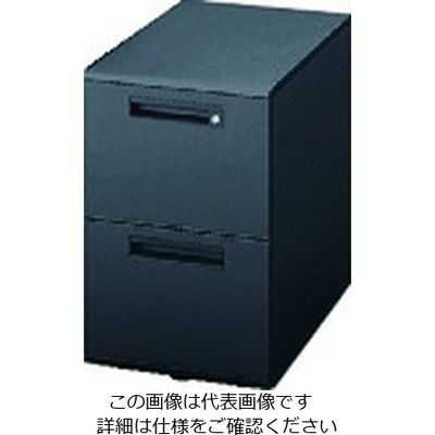 ナイキ NAIKI ワゴン(2段) XE046YC-B 1台 217-7000（直送品）
