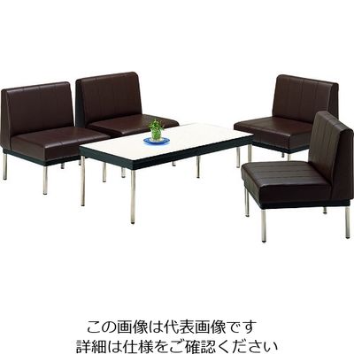 ミズノ MIZUNO 簡易応接 MC-700 1台(1脚) 201-0653（直送品）