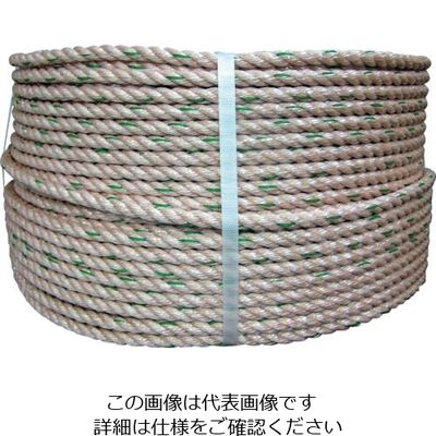 ユタカメイク PPロープ 14mm×200m P14-200 1巻 128-0139（直送品）
