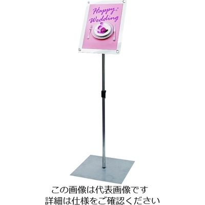 常磐精工 TOKISEI パネルスタンド インフォメーションアクリルスタンド150 A4縦ホワイト INFA150A4TW 1台（直送品）